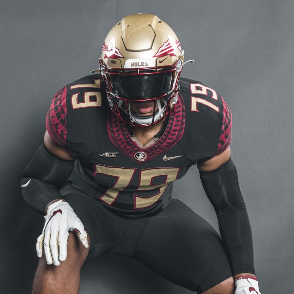 Lucas Simmons. Foto Florida State Athletics